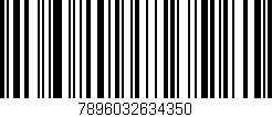 Código de barras (EAN, GTIN, SKU, ISBN): '7896032634350'