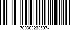 Código de barras (EAN, GTIN, SKU, ISBN): '7896032635074'