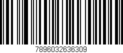 Código de barras (EAN, GTIN, SKU, ISBN): '7896032636309'