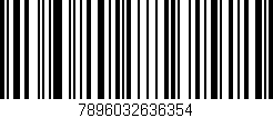 Código de barras (EAN, GTIN, SKU, ISBN): '7896032636354'