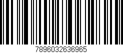 Código de barras (EAN, GTIN, SKU, ISBN): '7896032636965'