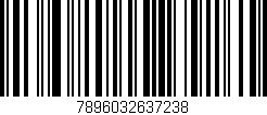 Código de barras (EAN, GTIN, SKU, ISBN): '7896032637238'