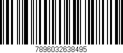 Código de barras (EAN, GTIN, SKU, ISBN): '7896032638495'