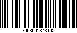 Código de barras (EAN, GTIN, SKU, ISBN): '7896032646193'