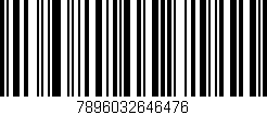 Código de barras (EAN, GTIN, SKU, ISBN): '7896032646476'