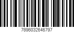 Código de barras (EAN, GTIN, SKU, ISBN): '7896032646797'