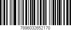 Código de barras (EAN, GTIN, SKU, ISBN): '7896032652170'