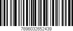 Código de barras (EAN, GTIN, SKU, ISBN): '7896032652439'