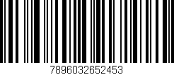 Código de barras (EAN, GTIN, SKU, ISBN): '7896032652453'