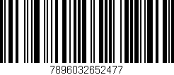 Código de barras (EAN, GTIN, SKU, ISBN): '7896032652477'