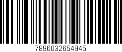 Código de barras (EAN, GTIN, SKU, ISBN): '7896032654945'