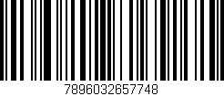 Código de barras (EAN, GTIN, SKU, ISBN): '7896032657748'