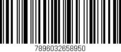 Código de barras (EAN, GTIN, SKU, ISBN): '7896032658950'