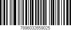 Código de barras (EAN, GTIN, SKU, ISBN): '7896032659025'