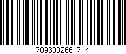 Código de barras (EAN, GTIN, SKU, ISBN): '7896032661714'