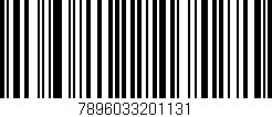 Código de barras (EAN, GTIN, SKU, ISBN): '7896033201131'