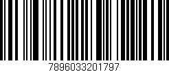 Código de barras (EAN, GTIN, SKU, ISBN): '7896033201797'