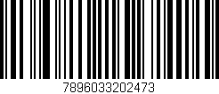 Código de barras (EAN, GTIN, SKU, ISBN): '7896033202473'
