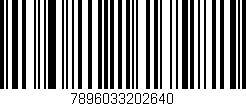 Código de barras (EAN, GTIN, SKU, ISBN): '7896033202640'