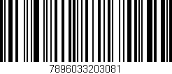 Código de barras (EAN, GTIN, SKU, ISBN): '7896033203081'