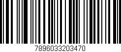 Código de barras (EAN, GTIN, SKU, ISBN): '7896033203470'