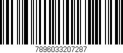 Código de barras (EAN, GTIN, SKU, ISBN): '7896033207287'