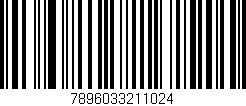 Código de barras (EAN, GTIN, SKU, ISBN): '7896033211024'