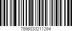 Código de barras (EAN, GTIN, SKU, ISBN): '7896033211284'