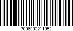 Código de barras (EAN, GTIN, SKU, ISBN): '7896033211352'