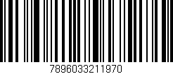 Código de barras (EAN, GTIN, SKU, ISBN): '7896033211970'
