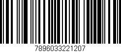 Código de barras (EAN, GTIN, SKU, ISBN): '7896033221207'