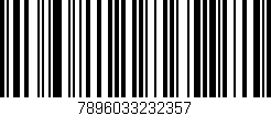 Código de barras (EAN, GTIN, SKU, ISBN): '7896033232357'