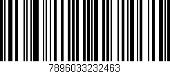 Código de barras (EAN, GTIN, SKU, ISBN): '7896033232463'
