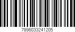 Código de barras (EAN, GTIN, SKU, ISBN): '7896033241205'