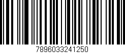Código de barras (EAN, GTIN, SKU, ISBN): '7896033241250'