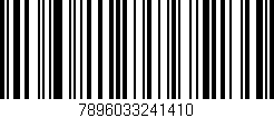 Código de barras (EAN, GTIN, SKU, ISBN): '7896033241410'