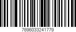 Código de barras (EAN, GTIN, SKU, ISBN): '7896033241779'