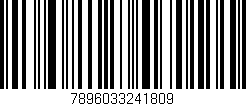 Código de barras (EAN, GTIN, SKU, ISBN): '7896033241809'