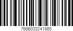 Código de barras (EAN, GTIN, SKU, ISBN): '7896033241885'