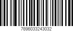 Código de barras (EAN, GTIN, SKU, ISBN): '7896033243032'