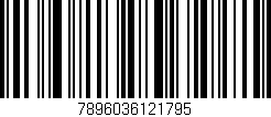 Código de barras (EAN, GTIN, SKU, ISBN): '7896036121795'