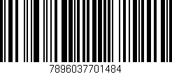 Código de barras (EAN, GTIN, SKU, ISBN): '7896037701484'