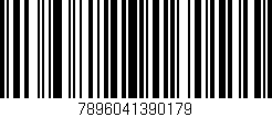 Código de barras (EAN, GTIN, SKU, ISBN): '7896041390179'