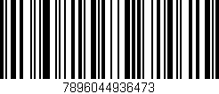 Código de barras (EAN, GTIN, SKU, ISBN): '7896044936473'
