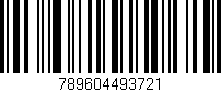 Código de barras (EAN, GTIN, SKU, ISBN): '789604493721'