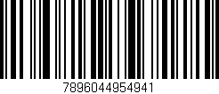 Código de barras (EAN, GTIN, SKU, ISBN): '7896044954941'