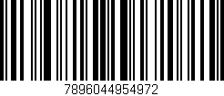 Código de barras (EAN, GTIN, SKU, ISBN): '7896044954972'