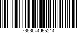 Código de barras (EAN, GTIN, SKU, ISBN): '7896044955214'