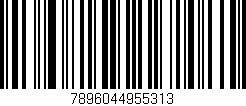 Código de barras (EAN, GTIN, SKU, ISBN): '7896044955313'