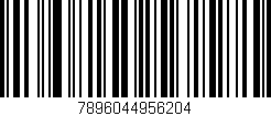 Código de barras (EAN, GTIN, SKU, ISBN): '7896044956204'